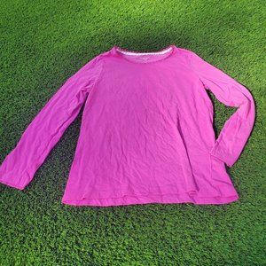 Magenta Long Sleeve Laura Scott Shirt
